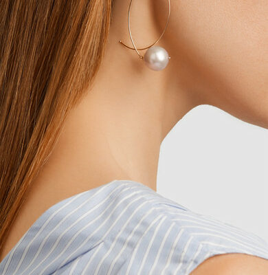 Mizuki pearl earrings