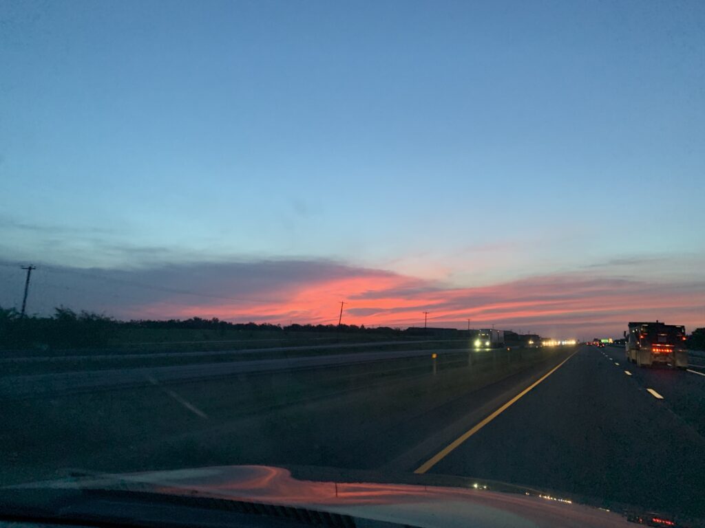 sunrise in Texas